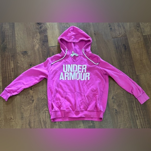 Under Armour Womens pullover hoodie xl extra large loose fit cold gear - Picture 1 of 7